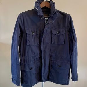 J Crew Cotton Jacket Navy